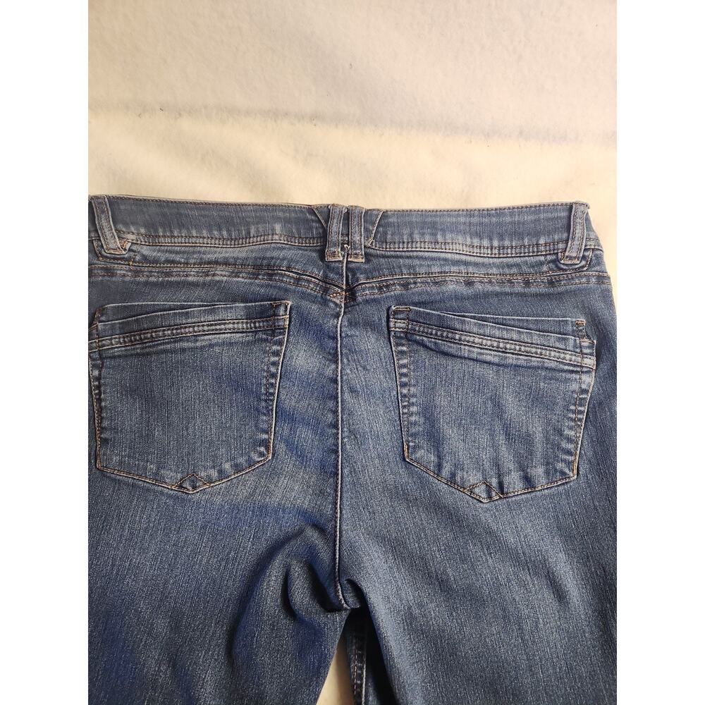 Democracy "Ab"solution Straight Leg Ankle Jeans Blue Denim - Women Size 12 #381 - Picture 5 of 5